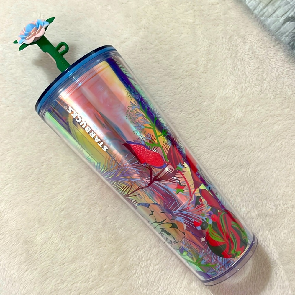 Starbucks 24 oz 2023 Holiday Tumbler from the Share the Joy Collection